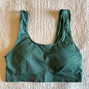 Green Women's Seamless Bralette